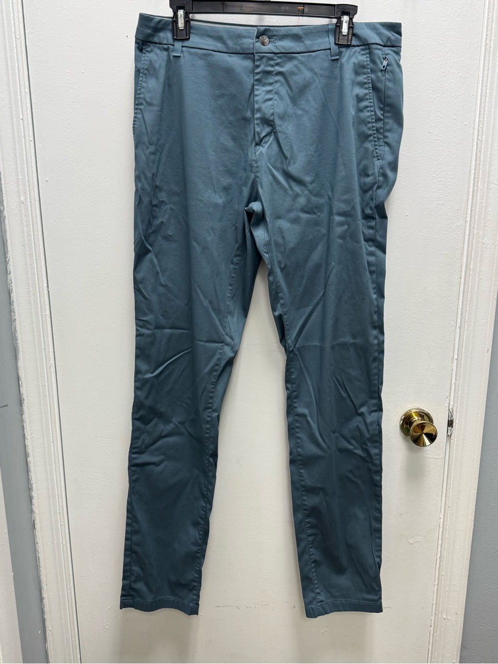 Birddogs Teal Blue Stretch Chinos